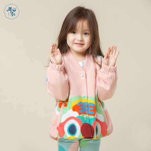 [屁侠推荐]年衣童装 亲子虎闹交领短款外套 春装新款 商品图6