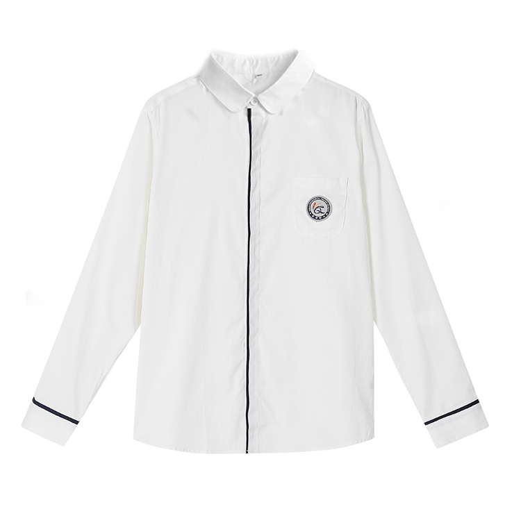 七宝实验小学 女生长袖衬衫