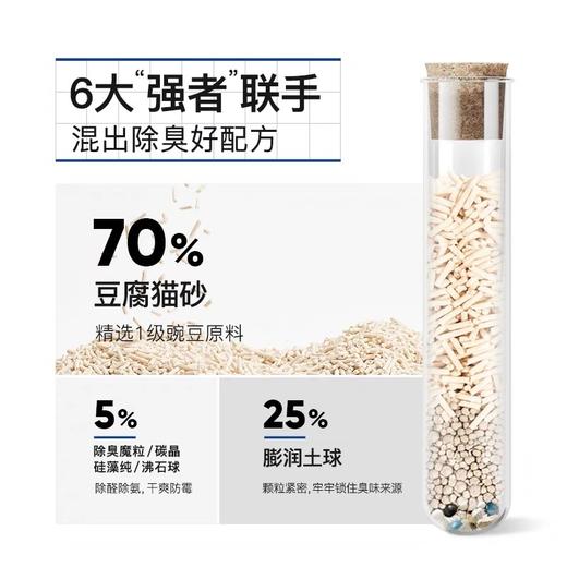 LORDE里兜猫砂 6G混合豆腐猫砂去味除臭2.5kg*6包 商品图1