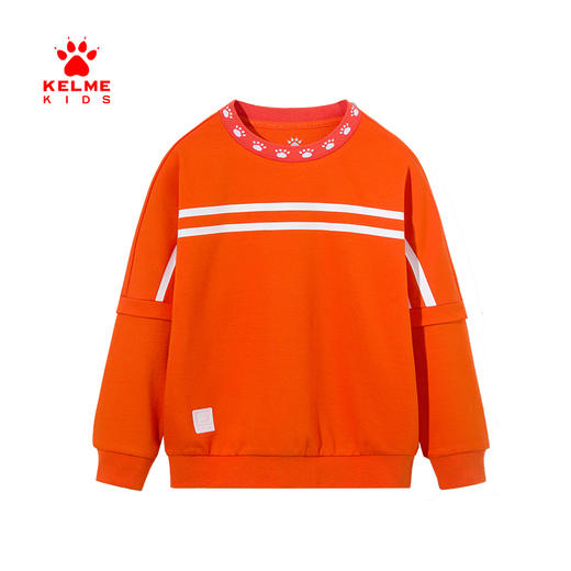 卡尔美 官方正品儿童卫衣男女春秋薄款新款套头休闲上衣 商品图4