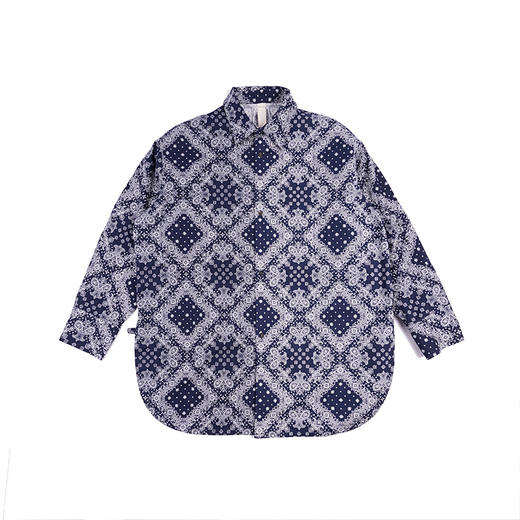 SHINYAKOZUKA CLASSIC SHIRT 经典款宽松版型 腰果花廓形衬衫 商品图0