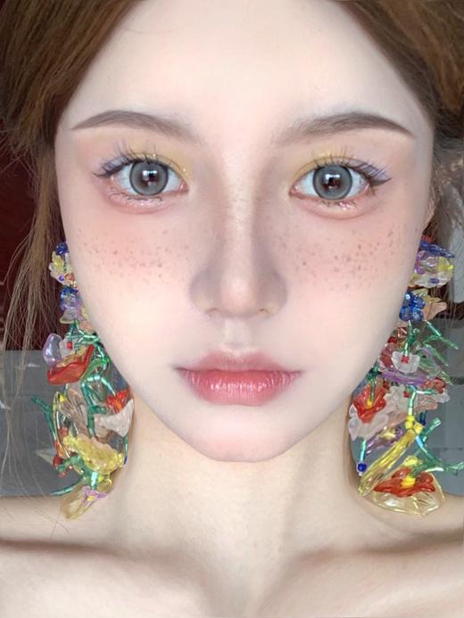 pupil color 青椰奶灰 直径14.2mm着色13.2mm 商品图3