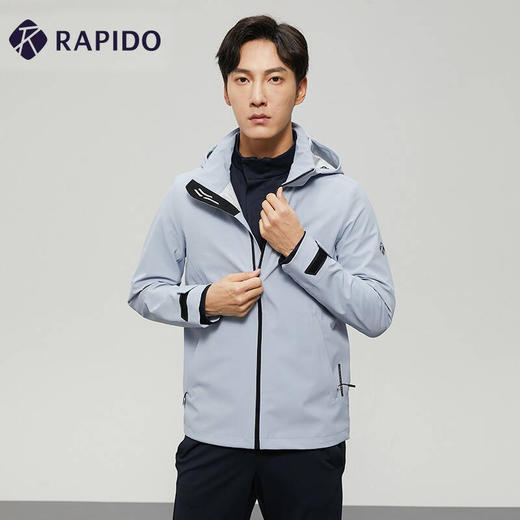 RAPIDO雳霹道 2022年春季新品男士R系列男款夹克拉链开衫外套CN2139U02Q 商品图0
