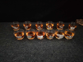 华艺银坊 生肖系列八件套 可单选 家用茶具办公会客茶具 人工无铅玻璃杯