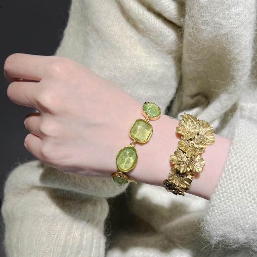 北京仓｜Goossens Paris-Talisman-虞美人 手镯［法国设计师］ 商品图5