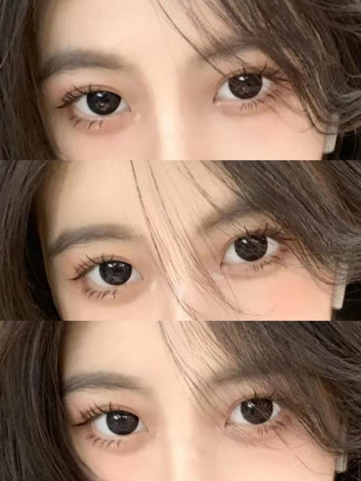 【大直径】C09娃娃黑-14.5mm【日抛0-800度 无525/575】 商品图4