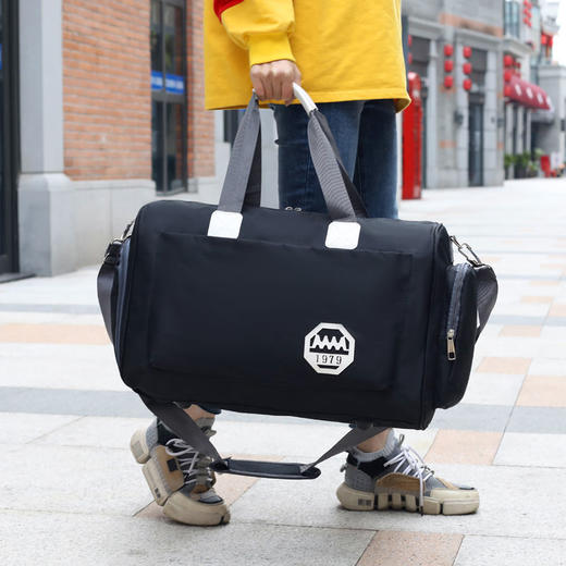 网红女健身小包运动包包短途轻便出差旅行包大容量手提行李包袋潮 商品图7