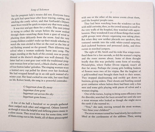 所罗门之歌 英文原版 经典小说 Song Of Solomon 英文版原版书籍 诺贝尔文学奖 托妮莫里森 Toni Morrison 正版进口英语书 商品图2