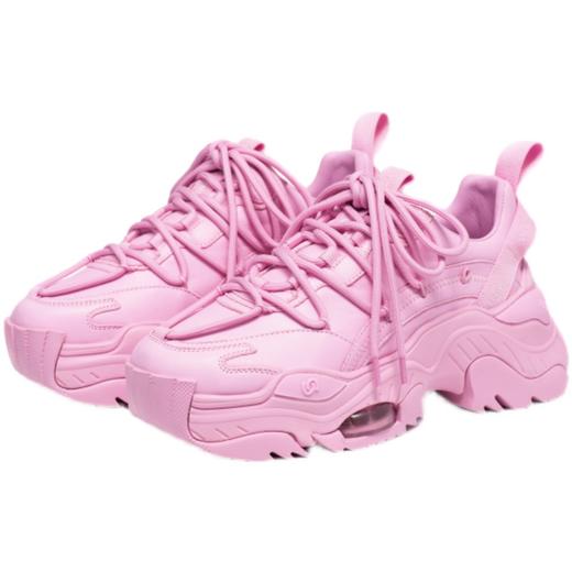 预售|VITTORIO VENTURA薇薇燃 牛皮纯色气垫厚底老爹鞋（默认顺丰到付 联系客服报销） . 潮快闪[福利品] 商品图7