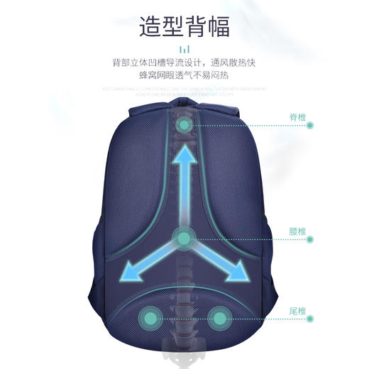 联众书包 青少年时尚背包BA5542 商品图1