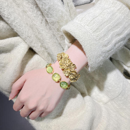 北京仓｜Goossens Paris-Talisman-虞美人 手镯［法国设计师］ 商品图6