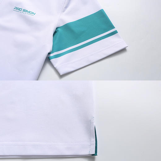 BLS-011A（PROSIMON高尔夫男款春夏短袖趣味感数码印花翻领设计Polo衫 商品图3