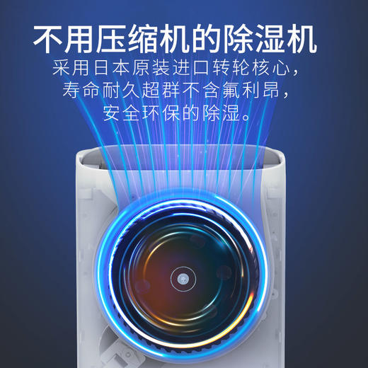 【整屋chu湿 还可以干衣】海说转轮抽湿机X3 原装进口转轮 整屋chu湿 一机搞定 40秒出水 整屋干爽 可视水箱 商品图1