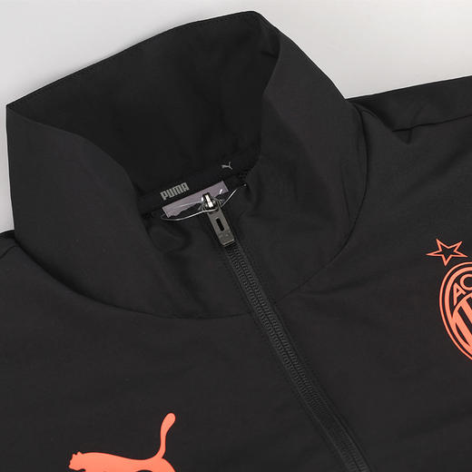 小李子PUMA/彪马AC米兰足球赛前热身成人夹克梭织外套男765055-04 商品图3