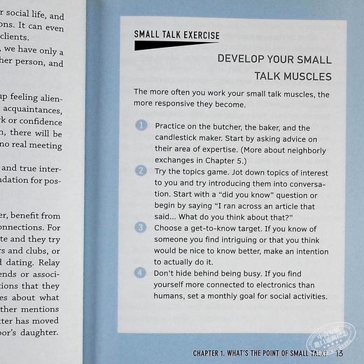 【中商原版】如何闲聊 How to Make Small Talk 英文原版 梅丽莎沃兹沃思 MelissaWadsworth AdamsMedia 商品图6