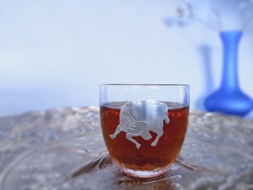 华艺银坊 生肖系列八件套 可单选 家用茶具办公会客茶具 人工无铅玻璃杯 商品图5