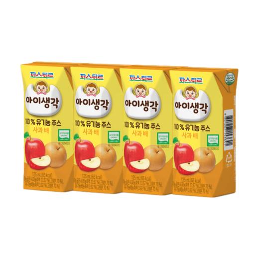 乐天 帕斯特苹果梨汁125ml*4  商品图0