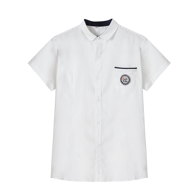 七宝实验小学 女生短袖衬衫