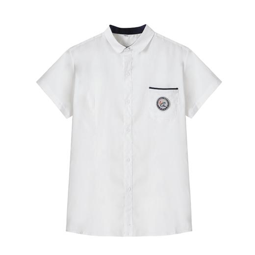 七宝实验小学 女生短袖衬衫 商品图0