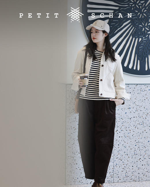 PETIT SCHAN小闪 CLO#072 Banana Pants 香蕉裤 日本进口羊毛灯芯绒香蕉裤 商品图4