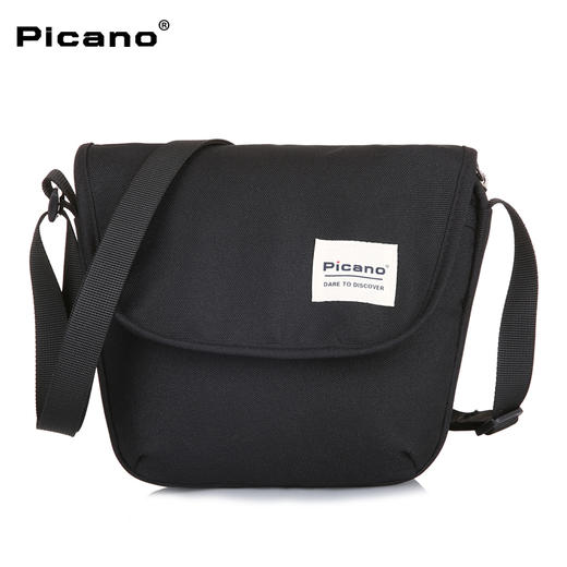 皮卡诺帆布包235小号PICANO单肩包潮牌斜挎包邮差包潮流时尚街头休闲小包背包 商品图1