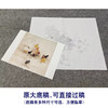 【无步骤】李长白工笔花鸟画白描底稿《母与子》母鸡鸡雏-斗方小品册页-LB10 商品缩略图1