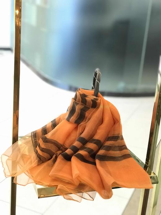 优品堂《斑斓品格》真丝＋羊毛长巾 商品图8