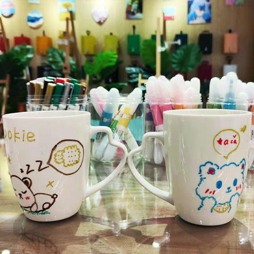 会员免费体验【绘画】陶瓷涂鸦盘 商品图6