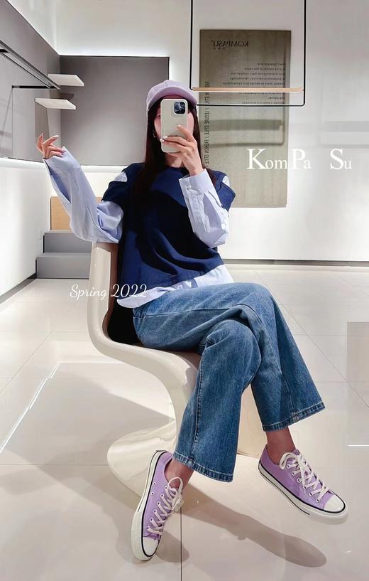 卡帕苏时尚个性拼接卫衣 K111019 商品图1