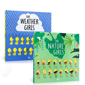 The Weather Girls/The nature Girls 探索自然/天气的女孩 英文原版绘本  韵文低幼儿童启蒙百科趣味亲子阅读英语图画书