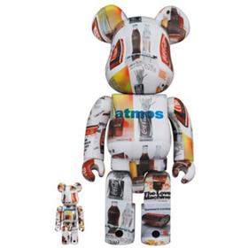 Bearbrick Atmos 可口可乐联名款 Type-5 400%+100%