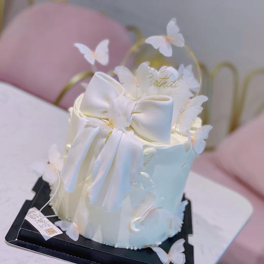翻糖蝴蝶结梦幻蛋糕（提前2天预定）蝴蝶随机 商品图1