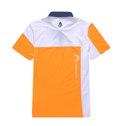 BLS-001C（PROSIMON高尔夫男款春夏短袖不对成拼接翻领Polo衫） 商品图1