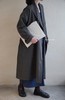 （4折）ORDINARY FITS 灰/黑长外套 商品缩略图1