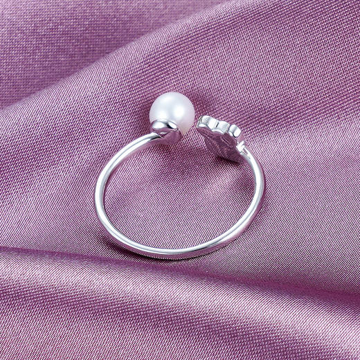 子佩集S925银珍珠戒指【XXJZ034】银色2202 商品图2