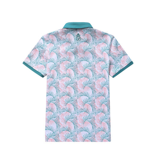 BLS-308A（PROSIMON高尔夫女款春夏短袖印花拼接翻领Polo衫 商品图1