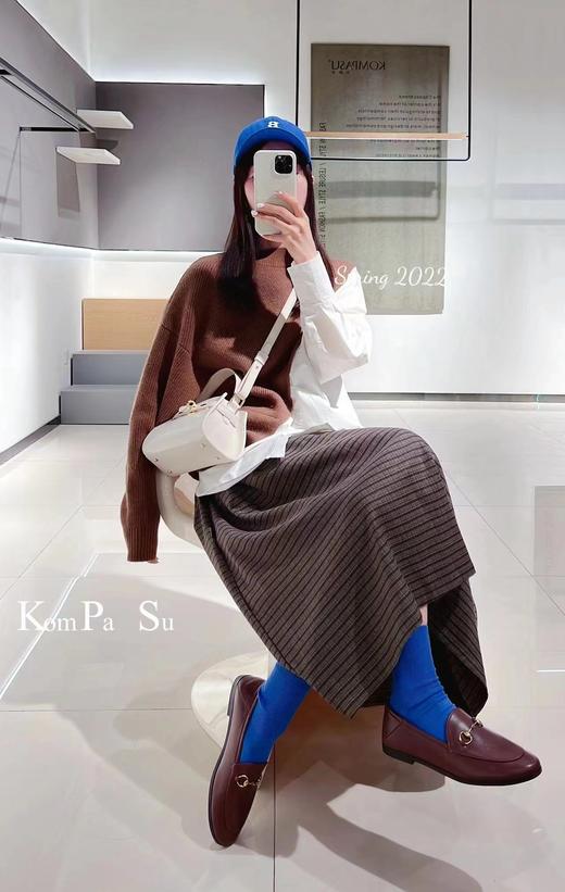 卡帕苏 个性拼接毛衣 K117006 商品图2