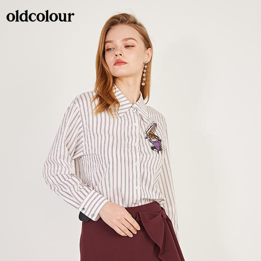 oldcolour2021春季长袖衬衫女N12013206 商品图4