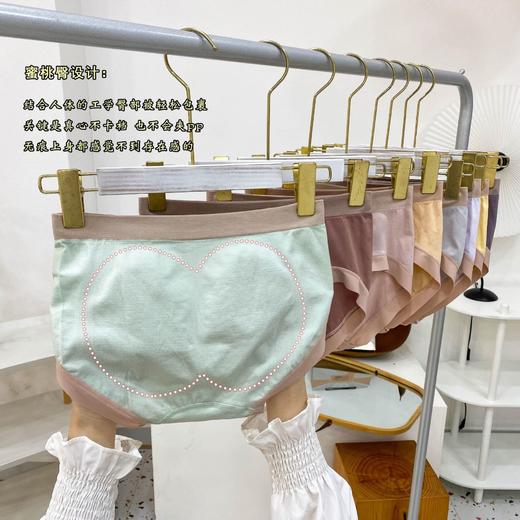 【呵护女性健康】【8条礼盒装】名媛内裤2.0蚕丝内裤女网红中腰蕾丝裤抗jun透气无痕三角裤内裤内衣 商品图7