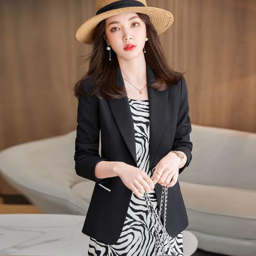2022新款高级感炸街设计感今年流行小西服上衣（不含胸花） TYL9619 商品图3