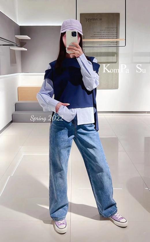 卡帕苏时尚个性拼接卫衣 K111019 商品图2