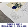 【无步骤】李长白工笔花鸟画白描底稿《瓶花》斗方小品册页-LB14 商品缩略图3