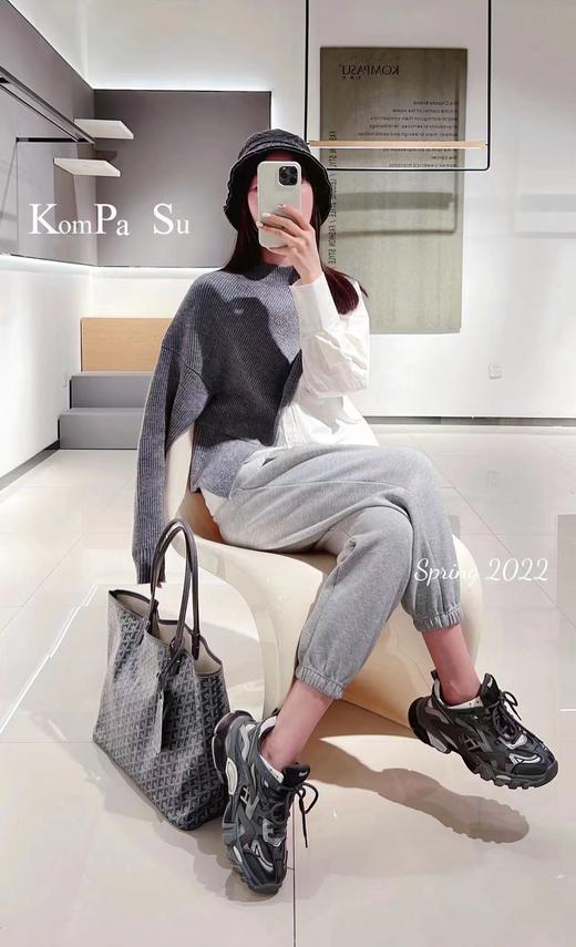 卡帕苏 个性拼接毛衣 K117006 商品图5