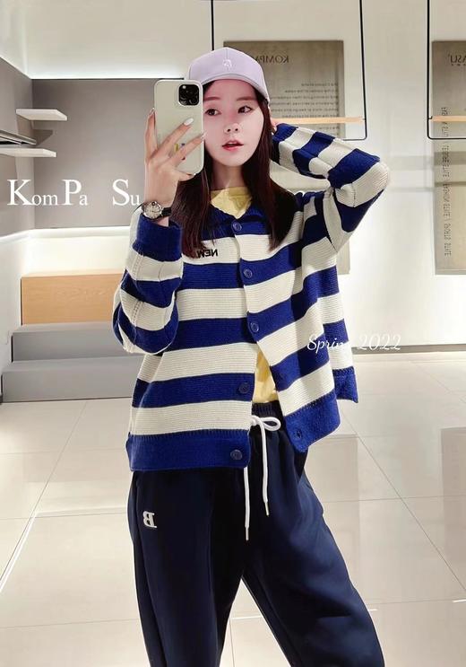 卡帕苏时尚条纹开衫 KB117012 商品图4