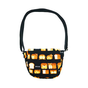 HUJI祤集Flap斜挎包插画面包柯基