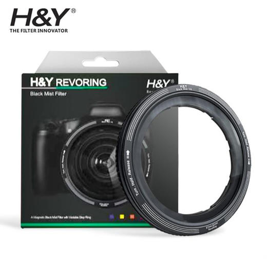 H&Y RevoRing 黑柔滤镜 柔焦镜 朦胧镜  适用于佳能索尼微单反滤镜 梦幻人像柔化 美肤镜（二合一黑柔） 商品图4
