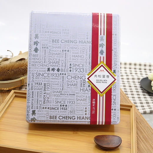 美珍香 肉松蛋卷135g铁盒装 商品图5