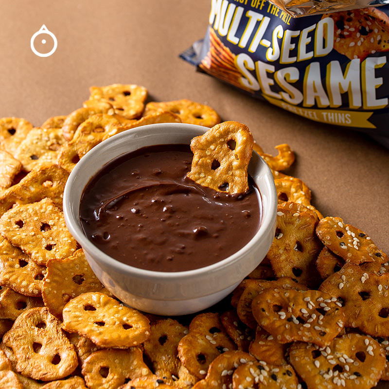 啵尔滋ollys蝴蝶脆饼140g 原味/芝麻味可选 咸香酥脆