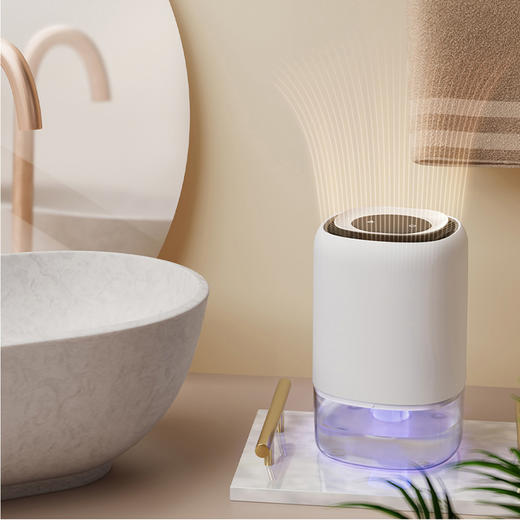 【回南天chu湿神器】海说半导体家用chu湿机Q4 荣获红点设计奖 小夜灯设计 轻音低噪 1.4L全透明水箱 商品图8