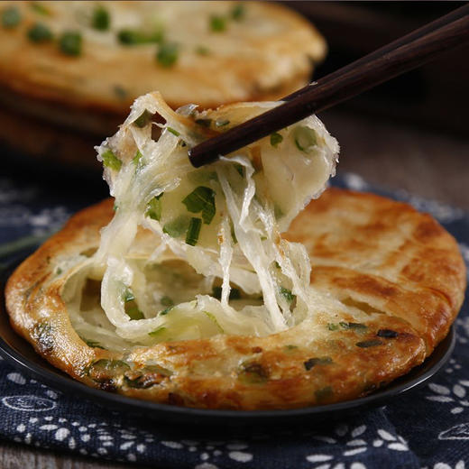 营养早餐【黄油葱油饼】葱香/梅干菜双口味，家庭装20片！包邮到家〜 商品图1
